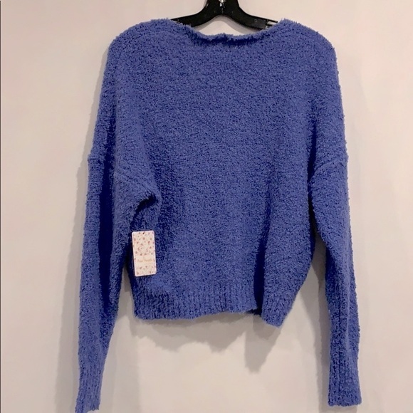 Nwt Free People Finders Keepers V-Neck Sweater - Picture 4 of 7